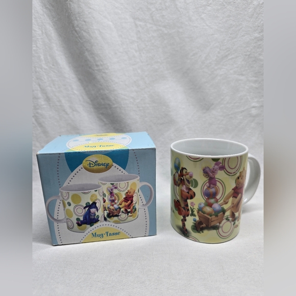 Winnie the Pooh, Eeyore and Piglet Mug - Enesco Easter themed - Picture 13 of 13